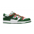 Off-White X Nike Dunk Low University White Pine Green