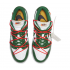 Off-White X Nike Dunk Low University White Pine Green