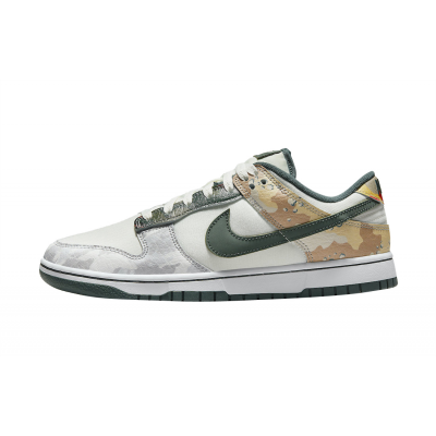 Nike Dunk Low Sail Multi Camo